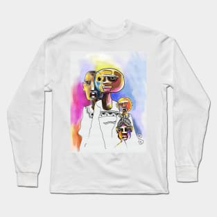 Family bond Abstraction Long Sleeve T-Shirt